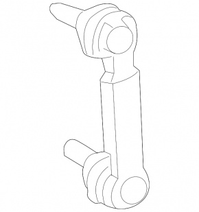 Rear stabilizer link left BMW 5 F10 11-16