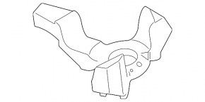 Spare Wheel Mount with Foam Mini Cooper F56 3d 14-21