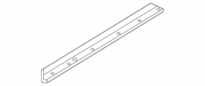 Front left hood-wing seal for Audi A7 19-25