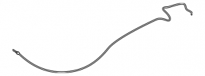 Infiniti QX30 hood release cable 17 - broken mount