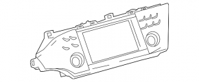 Monitor, display Toyota Avalon 13-14