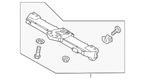 Subaru Forester 14-16 SJ lane keeping camera on the windshield