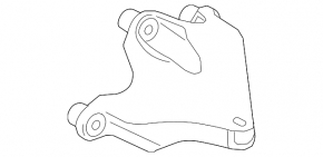 Engine mount bracket left Ford Mustang mk6 15- 5.0