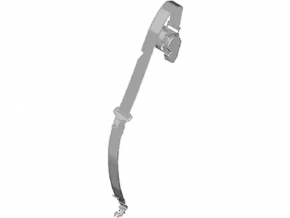 Rear center seat belt for Ford C-max MK2 13-15 beige