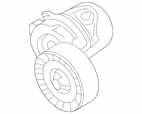 Ford Edge 15-24 2.7T Drive Belt Tensioner Pulley