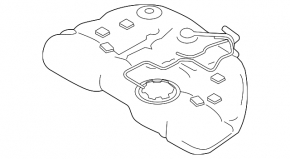 Fuel tank Nissan Altima 19-24 fwd
