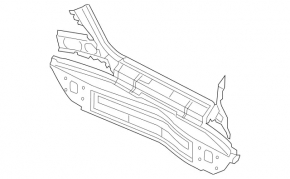 Mercedes W211 rear panel