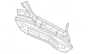Mercedes W211 rear panel