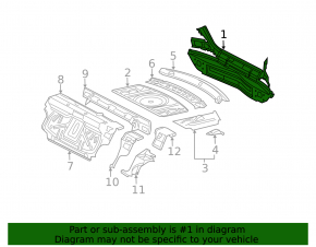 Mercedes W211 rear panel