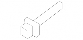 Temperature sensor in the heater Nissan Rogue 14-20