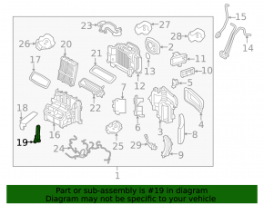 Volvo XC60 18-26 Heater Air Temperature Sensor