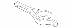 Lower control arm for rear left spring, Volvo S60 16-18