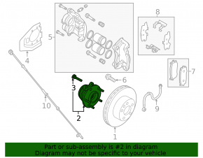 Front left hub Nissan Altima 13-18 rusty