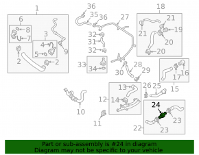 Thermostat Audi A6 C7 12-18 2.0