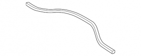 Windscreen wiper grille seal Audi A6 C7 12-18