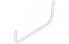 Door seal front left BMW 4 F33 14-20 convertible