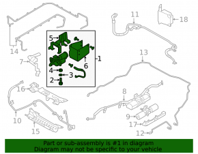 Air suspension compressor Infiniti QX56 QX80 10-24