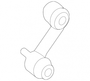 Stabilizer link rear left Infiniti QX30 17-