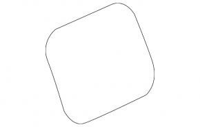 13-18 Acura RDX Fuel Door