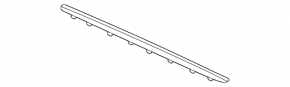 Upper grille of the front bumper of the Audi A4 B9 20-25