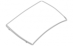 Metal roof Nissan Sentra 20-24 without sunroof, sawed off