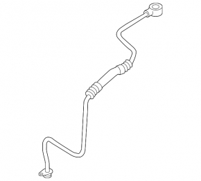 Oil supply pipe for the Audi Q7 4L 10-15 3.0 TDI, 3.0 turbocharger