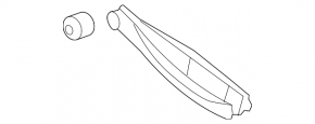 Lower rear left control arm for Subaru Forester 14-18 SJ