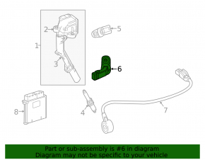 Crankshaft Position Sensor Mercedes GLA 14-20 2.0