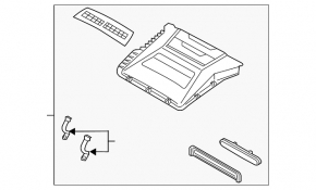 Hyundai Ioniq 17-22 HEV Air Filter Housing Cover