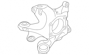 Rear right axle Subaru Forester 19- SK