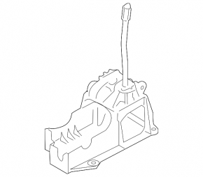 Gear shifter Nissan Versa 12-19 usa manual transmission