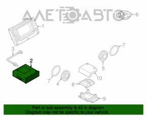 CD Changer VW Jetta 19-24