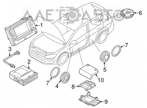 CD Changer VW Jetta 19-24