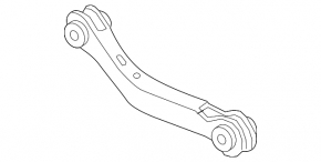Upper rear left control arm for Toyota Supra 20-26