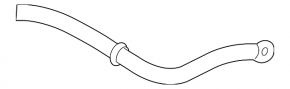 Front stabilizer bar Lexus IS250 IS300 IS350 06-13 AWD