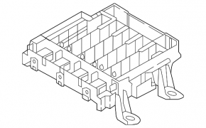 Audi Q8 19-25 Trunk Fuse Box Bracket