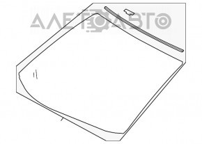 Toyota Highlander 14-16 Windshield