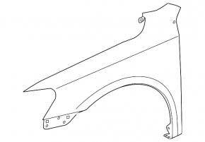 Front right wing VW Passat 20-22
