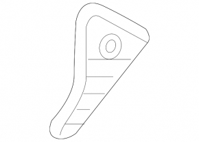 Right rear bumper bracket for Infiniti QX30 17-19