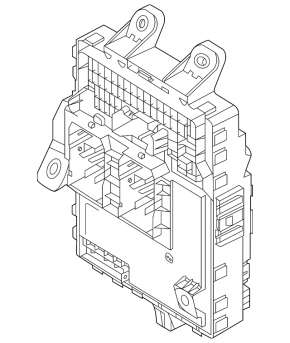 Kia Sorento 22-23 HEV under-dash fuse box