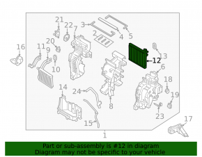 Kia Sorento 21-25 Evaporator