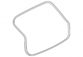 Rubber seal for tailgate Jaguar F-Pace X761 17-