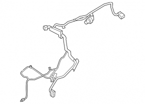 Engine-automatic transmission wiring for BMW X5 G05 21-23 3.0T B58B30C RWD