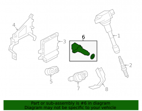Crankshaft Sensor Nissan Altima 13-18 2.5