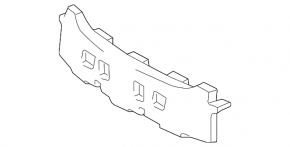 Front Bumper Absorber Toyota Camry v40 10-11