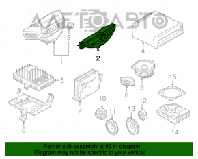 Multimedia and navigation control Mini Cooper F56 3d 14-15 prerest