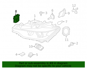 Ignition unit BMW 3 F30 12-15