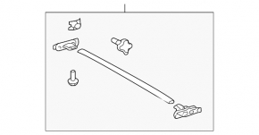 Roof rails Lexus GX470 03-09