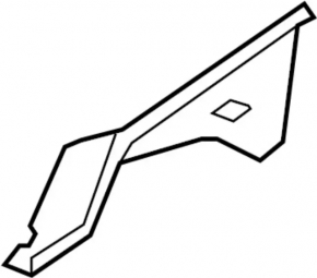 Infiniti Q60 17-20 Front Right Fender Bracket