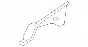 Infiniti Q60 17-20 Front Right Fender Bracket